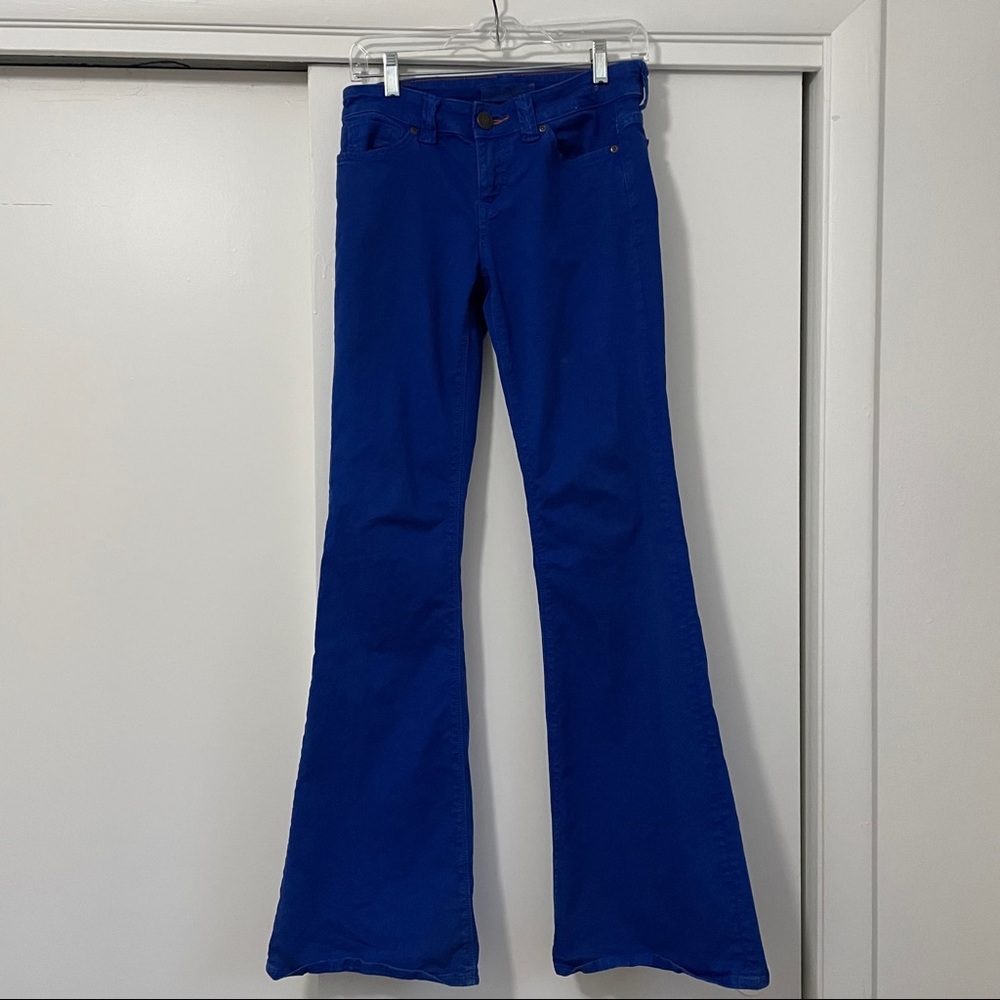 Dittos Flare Mid Rise Blue Jeans